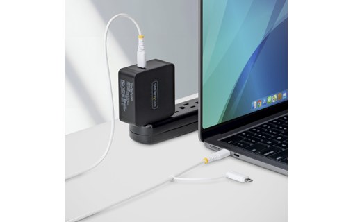 Câble USB-C avec adaptateur Lightning - StarTech - 60 W - 2 m - Blanc
