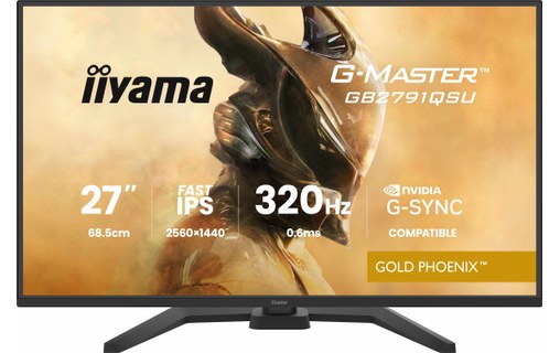 Écran 27" iiyama G-MASTER GB2791QSU-B1 - 320 Hz