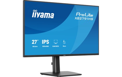 Écran 27" iiyama ProLite XB2791HS-B1 - 120 Hz