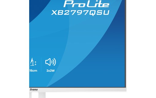 Écran 27" iiyama ProLite XB2797QSU-W1