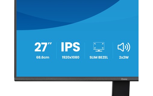 Écran 27" iiyama ProLite X2791HS-B1 - 120 Hz