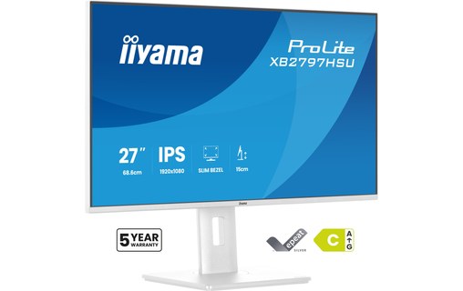 Écran 27" iiyama ProLite XB2797HSU-W1 - 120 Hz USB-C