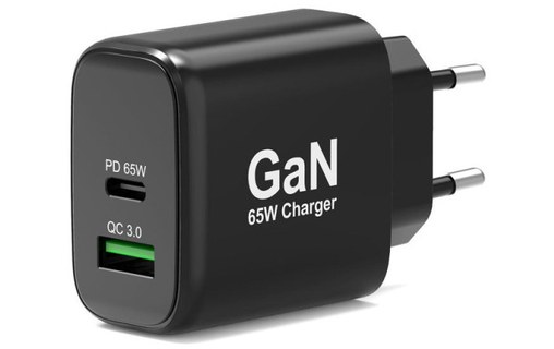 Chargeur USB-C 65 W - PORT Designs Essentiel - Noir