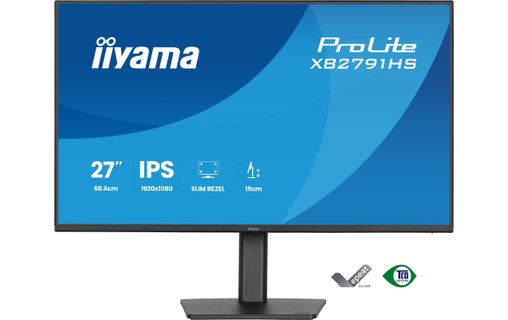 Écran 27" iiyama ProLite XB2791HS-B1 - 120 Hz