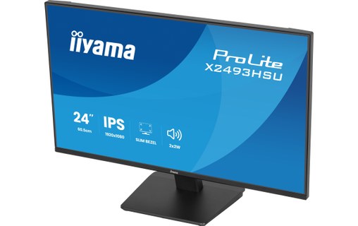 Écran 23,8" iiyama ProLite X2493HSU-B1 - 120 Hz