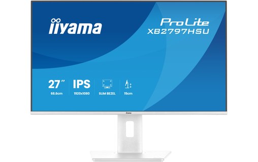 Écran 27" iiyama ProLite XB2797HSU-W1 - 120 Hz USB-C