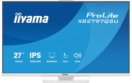 Écran 27" iiyama ProLite XB2797QSU-W1