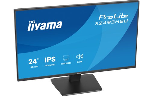 Écran 23,8" iiyama ProLite X2493HSU-B1 - 120 Hz
