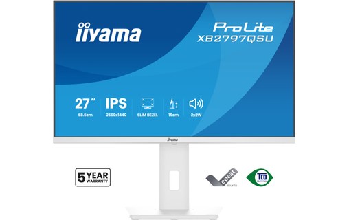 Écran 27" iiyama ProLite XB2797QSU-W1