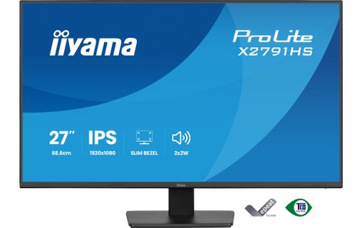 Écran 27" iiyama ProLite X2791HS-B1 - 120 Hz