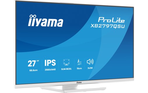 Écran 27" iiyama ProLite XB2797QSU-W1