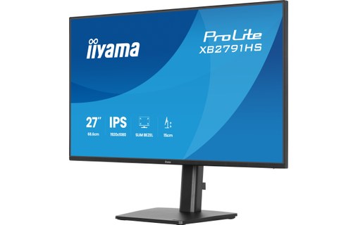 Écran 27" iiyama ProLite XB2791HS-B1 - 120 Hz