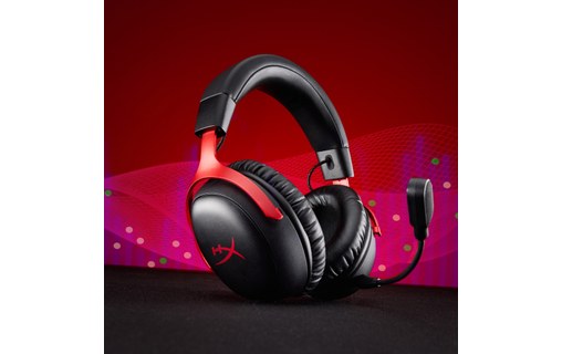 Casque gaming sans fil HyperX Cloud III S, Noir - Bluetooth