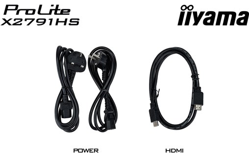 Écran 27" iiyama ProLite X2791HS-B1 - 120 Hz