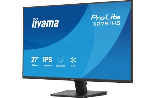 Écran 27" iiyama ProLite X2791HS-B1 - 120 Hz