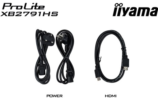 Écran 27" iiyama ProLite XB2791HS-B1 - 120 Hz