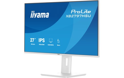 Écran 27" iiyama ProLite XB2797HSU-W1 - 120 Hz USB-C
