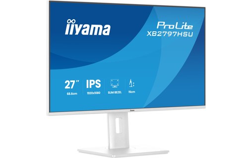 Écran 27" iiyama ProLite XB2797HSU-W1 - 120 Hz USB-C