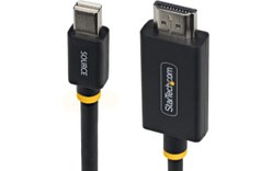 Câble Mini DisplayPort HDMI 2.0 vers HDMI StarTech - Mâle / Mâle - 2 m - Noir