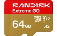 Carte microSDXC SanDisk Extreme GO 64 Go, UHS-I, V30