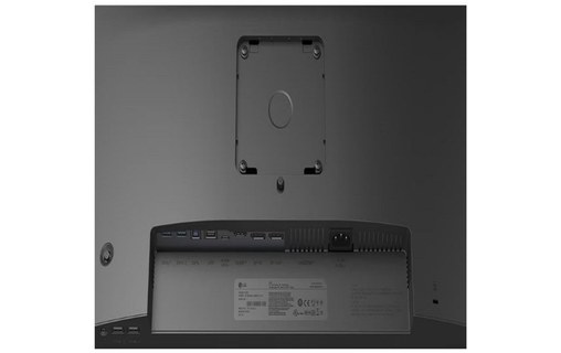 Écran 23,8" LG 24BA750-B - USB-C