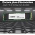 Crucial E100 2 To - SSD M.2 2280 NVMe PCIe 4.0