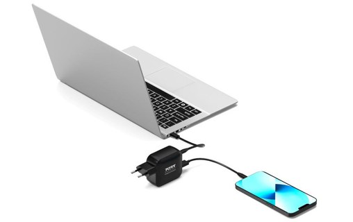 Chargeur USB-C 100 W - PORT Designs 902100PEU - Noir