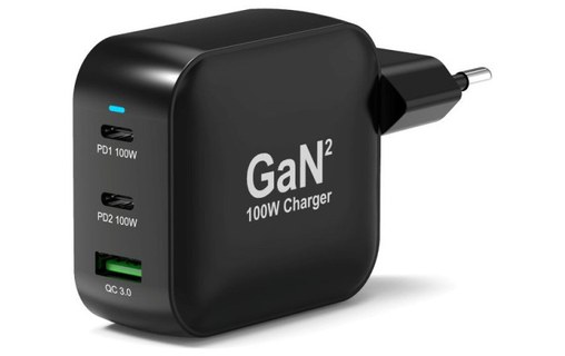 Chargeur USB-C 100 W - PORT Designs 902100PEU - Noir