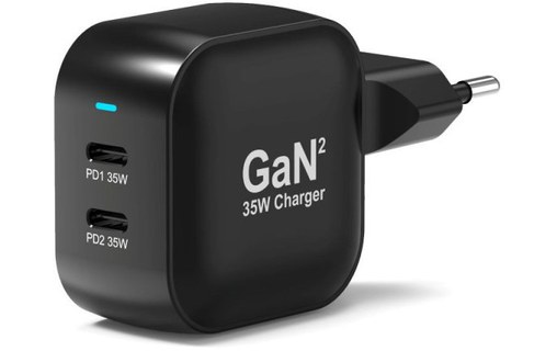 Chargeur USB-C 35 W - PORT Designs Mural - Noir