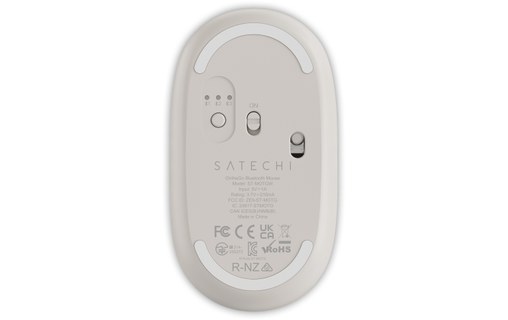Souris sans fil Satechi OntheGo - Sable