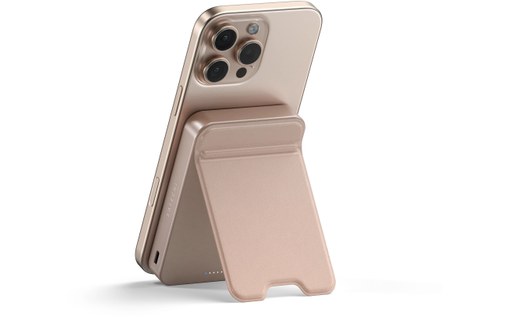 Batterie externe magnétique 10000 mAh - Satechi OntheGo - Rose