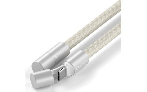 Câble USB-C - Satechi - 60 W - 1,5 m - Blanc