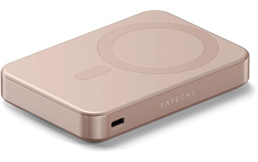 Batterie externe magnétique 10000 mAh - Satechi OntheGo - Rose