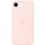 Coque Apple en silicone avec MagSafe pour iPhone 17e - Rose pastel