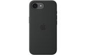 Coque Apple en silicone avec MagSafe pour iPhone 17e - Noir
