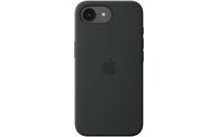 Coque Apple en silicone avec MagSafe pour iPhone 17e - Noir