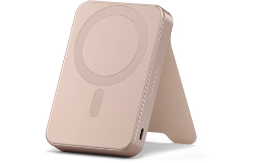 Batterie externe magnétique 10000 mAh - Satechi OntheGo - Rose