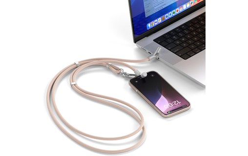 Câble USB-C - Satechi - 60 W - 1,5 m - Rose