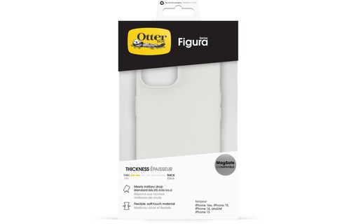Coque MagSafe pour iPhone 17e - OtterBox Figura - Blanche