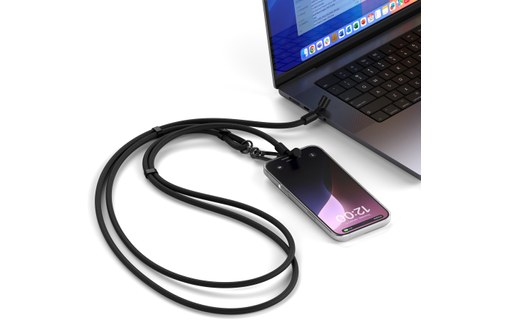 Câble USB-C - Satechi - 60 W - 1,5 m - Noir