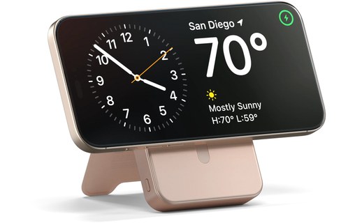 Batterie externe magnétique 10000 mAh - Satechi OntheGo - Rose