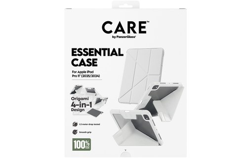 Coque pour iPad Pro 11" M5 (2025) - PanzerGlass CARE Essential