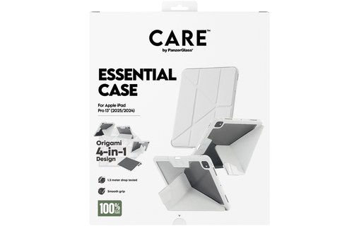 Coque pour iPad Pro 13" M5 (2025) - PanzerGlass CARE Essential