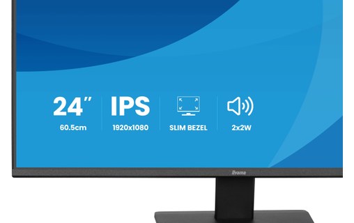 Écran 23,8" iiyama ProLite X2491HS-B1 - 120 Hz