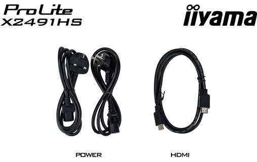 Écran 23,8" iiyama ProLite X2491HS-B1 - 120 Hz