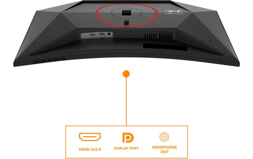 Écran Gaming Incurvé 27" AOC C27G4Z2 - 260 Hz