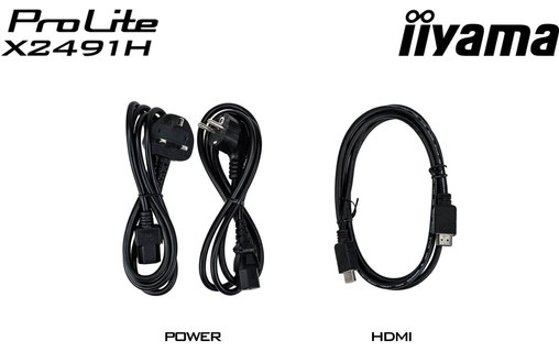 Écran 23,8" iiyama ProLite X2491H-B1 - 120 Hz