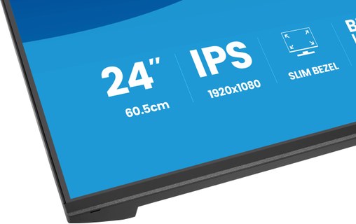 Écran 23,8" iiyama ProLite X2491H-B1 - 120 Hz