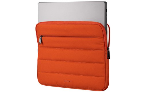 Housse Targus Puffer pour ordinateur portable 14" - Orange