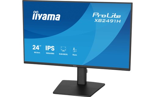 Écran 23,8" iiyama ProLite XB2491H-B1 - 120 Hz